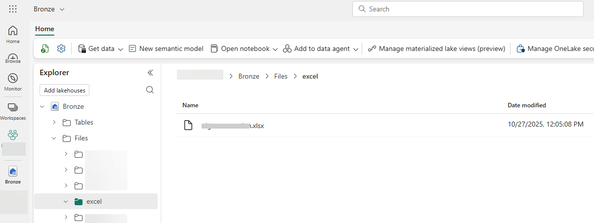 bronze lh fabric excel